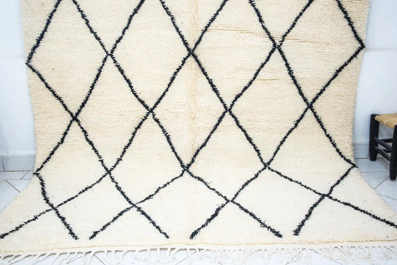 Vintage Berber BeniOurain Rug