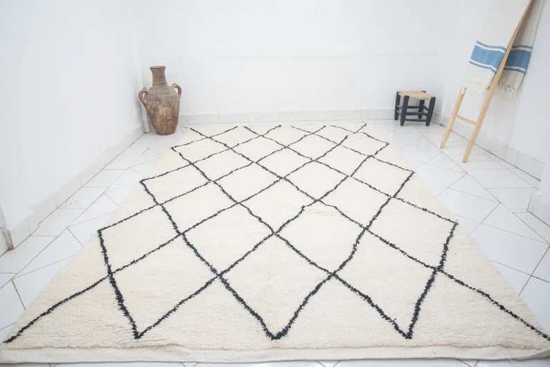 Vintage Berber BeniOurain Rug