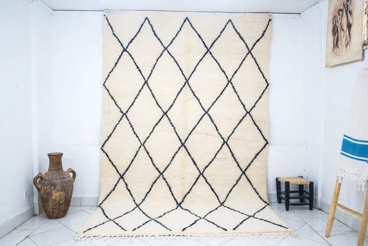 Vintage Berber BeniOurain Rug