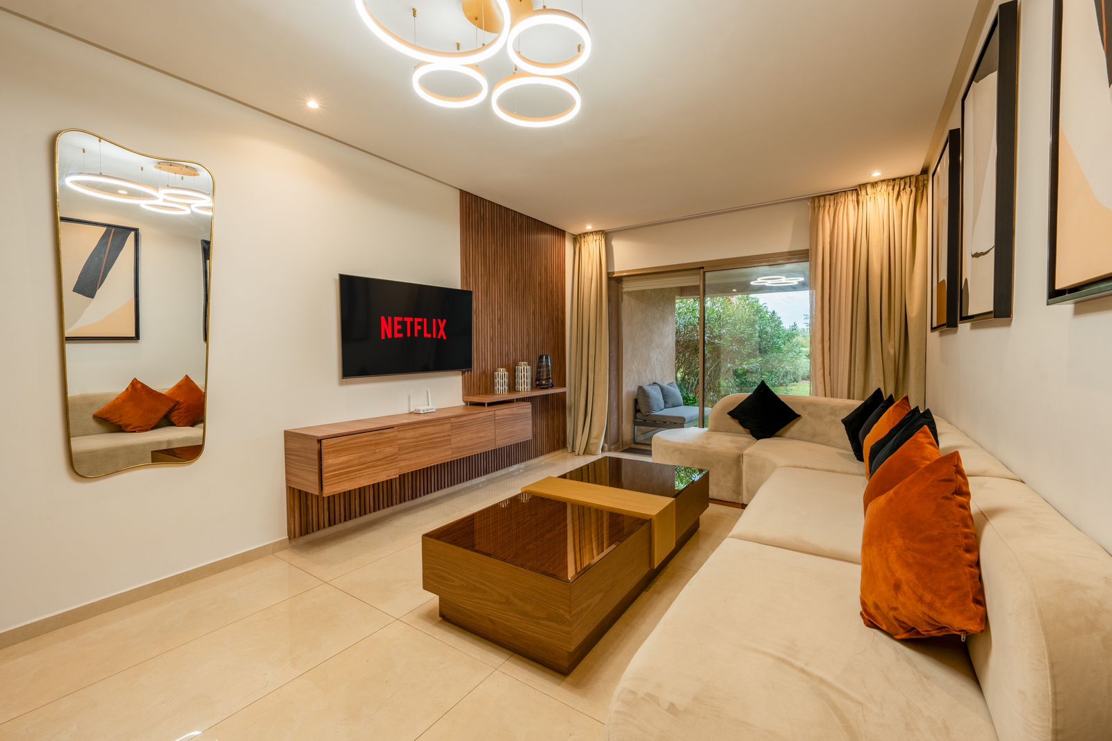 Prestigia – Entrée Opale, rez-de-jardin 3 chambres 2 salles de bains